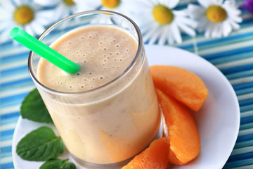 Peach smoothie