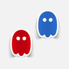 realistic design element: ghost