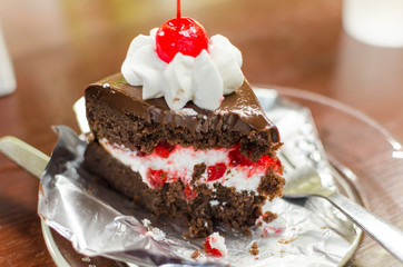 black forest cake