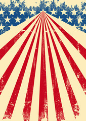 American dirty flag background