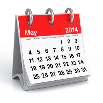 May 2014 - Calendar