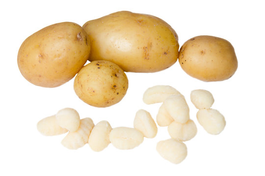 Dumplings and potatoes