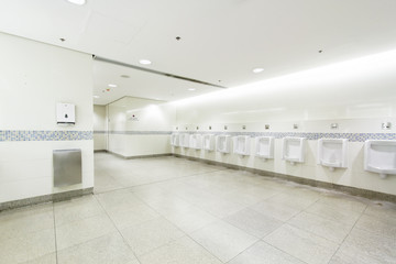 interior of private restroom