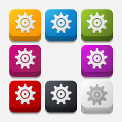 square button: cogwheel