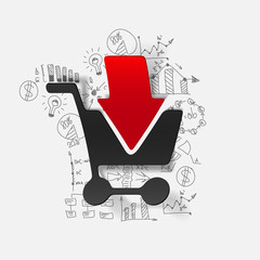Drawing business formulas: trolley