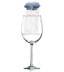Rain in Glass
