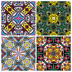 Ceramic Tile Set in Mediterranian Style