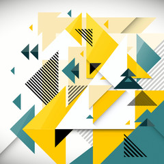 Abstract geometry background