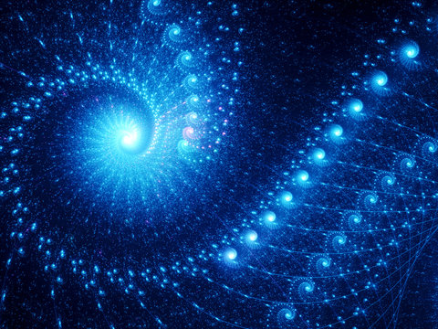 Fototapeta Spiral fantasy in space