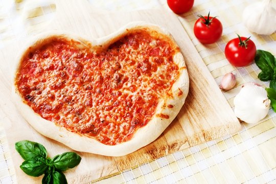 Herzpizza Photos Royalty Free Images Graphics Vectors Videos Adobe Stock