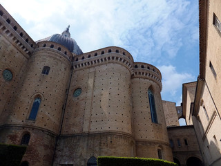 fragments of the walls of the Marian shrine of Loreto Santa Casa