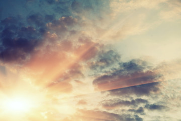 Clouds and sky