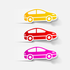 Fototapeta premium realistic design element: car