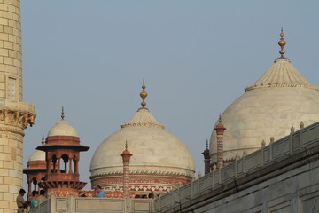 Das Taj Mahal in Indien