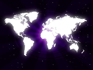 World Background Means Planet Worldly And Earth