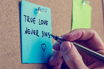 True love never dies