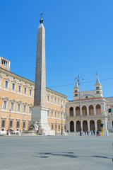 Egyptian Obelisk Piazza San Giovanni, Rome Italy