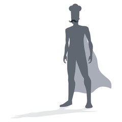 hero cartoon character