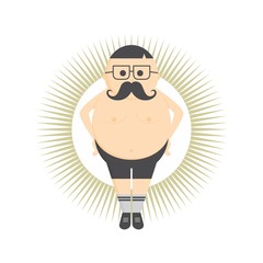 whiskers mustache guy avatar