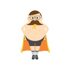 hero cartoon character