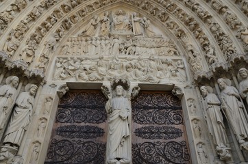 Front door of Notre dame