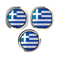 Greece flag button