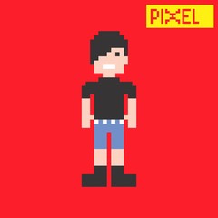 pixel character