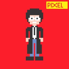 pixel character