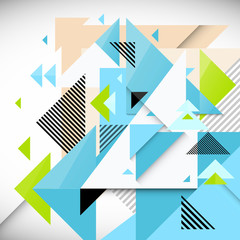 Abstract geometry background