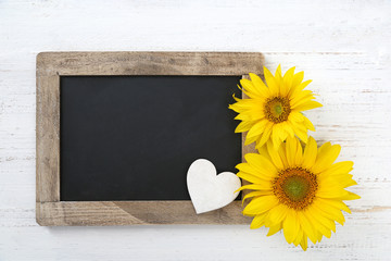 Sonnenblume Schild