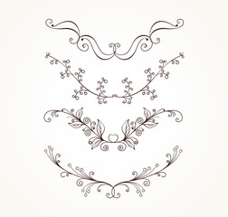 vintage elements for design