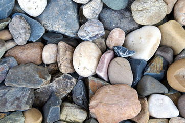 Background of different stones