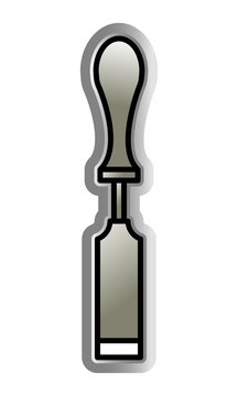 silver chisel