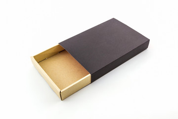 Black and brown gift box.