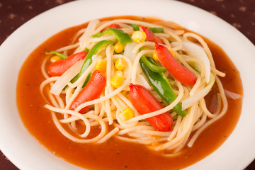 あんかけスパゲティ