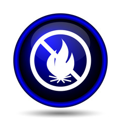 Fire forbidden icon