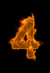 炎の数字