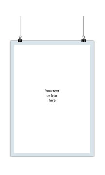 Affiche presentoir
