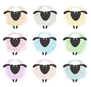 羊の年賀状