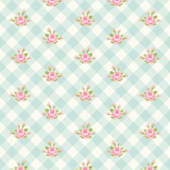 Retro rose pattern 11