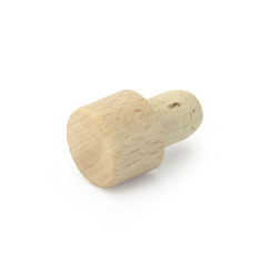 Cork caps with clipping path