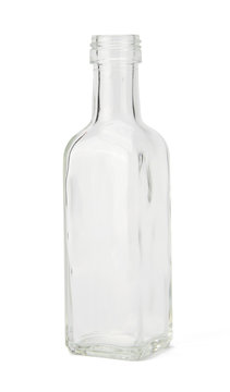 Empty bottle with clipping path