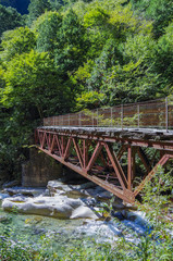 長野県、阿寺渓谷