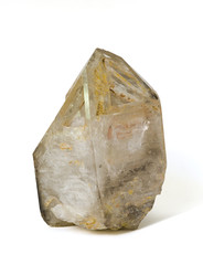 Large quartz crystal. 14cm high.