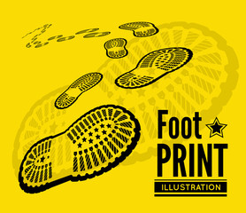 Shoe print