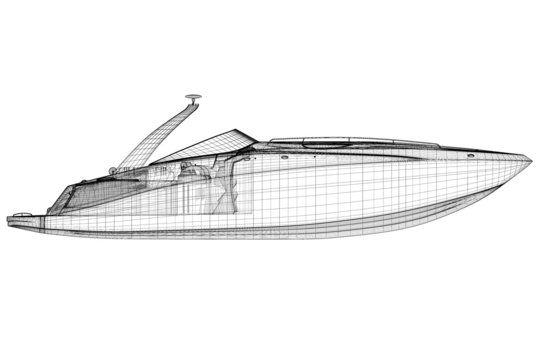 speedboat, Speeding Powerboat