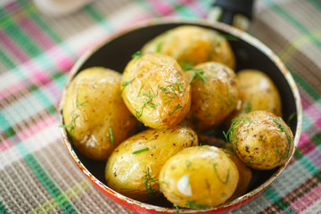roasted new potatoes