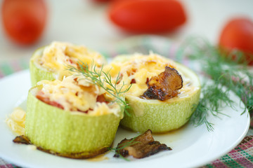 stuffed zucchini