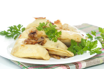 dumplings stuffed with