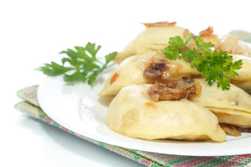 dumplings stuffed with